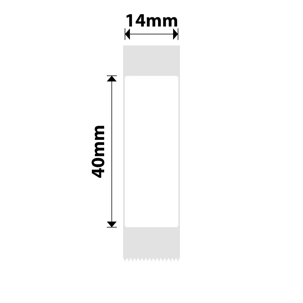 Niimbot - D11 / D101 / D110 / H1S - 14x40mm - 155 Labels - White