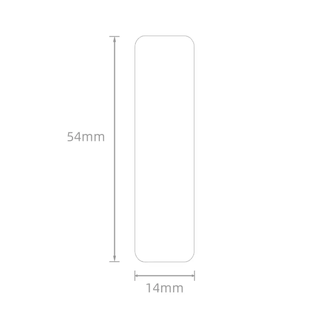 Niimbot - D11 / D101 / D110 / H1S - 14x54mm - 120 Labels - White