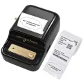 Niimbot - B21 - Portable Thermal Label Bluetooth Printer - Black image