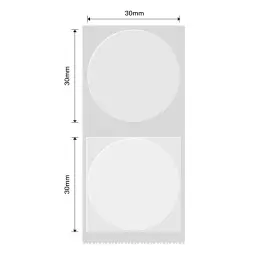 Niimbot - B1 / B21 / B3S / B4 - 31x31mm - 210 Labels - Round - Transparent