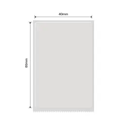 Niimbot - B1 / B21 / B3S / B4 - 40x60mm - 125 Labels - Transparent