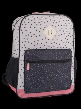 Waltons Primeline Student Backpack - Polka