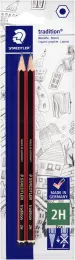 Staedtler Tradition Pencils 2H Pk2
