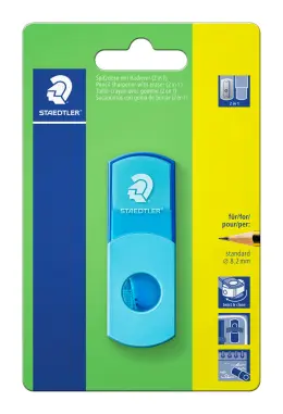 Staedtler Sharpener & Eraser (2 in1) - Blue