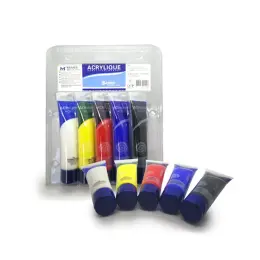 Student Acrylic Paint 75ml Tubes Set of 6