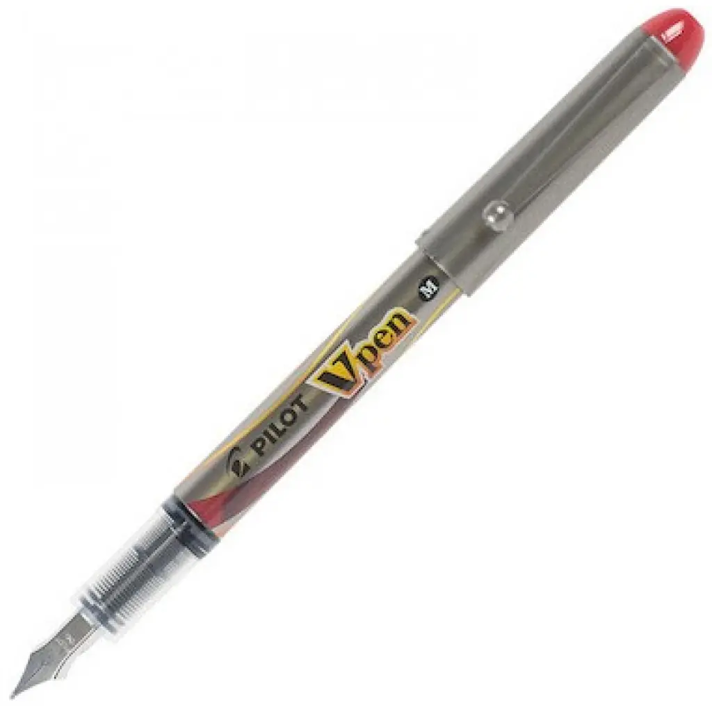 Pilot SVP-4M V Fountain Pen - Red