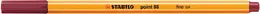 Stabilo Point 88 Fineliner, 0.4mm point (Single) - Purple