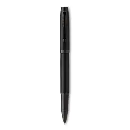 Parker IM Achromatic Rollerball Pen-Matte Black Trim-Fine Nib-Black Ink-Giftbox NS2127743 (Each) - Black NS2127743
