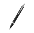 Parker IM Ball Pen Medium Nib Blue Ink-Chrome Trim NS2143632 (Each) - Black NS2143632 image