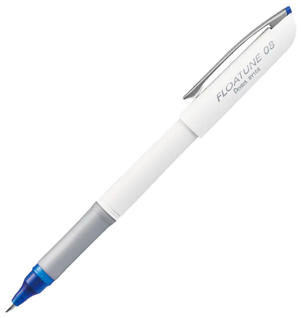 Pentel Floatune 0.8mm Rollerball Pen BY108 (Each) - Blue BY108-C