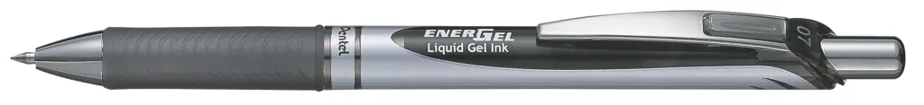 Pentel energel retractable rollerball pen liquid gel ink 0.7mm BL-77 (Per 1) - Black