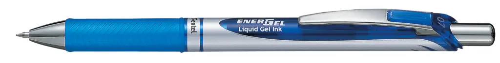 Pentel energel retractable rollerball pen liquid gel ink 0.7mm BL-77 (Per 1) - Blue