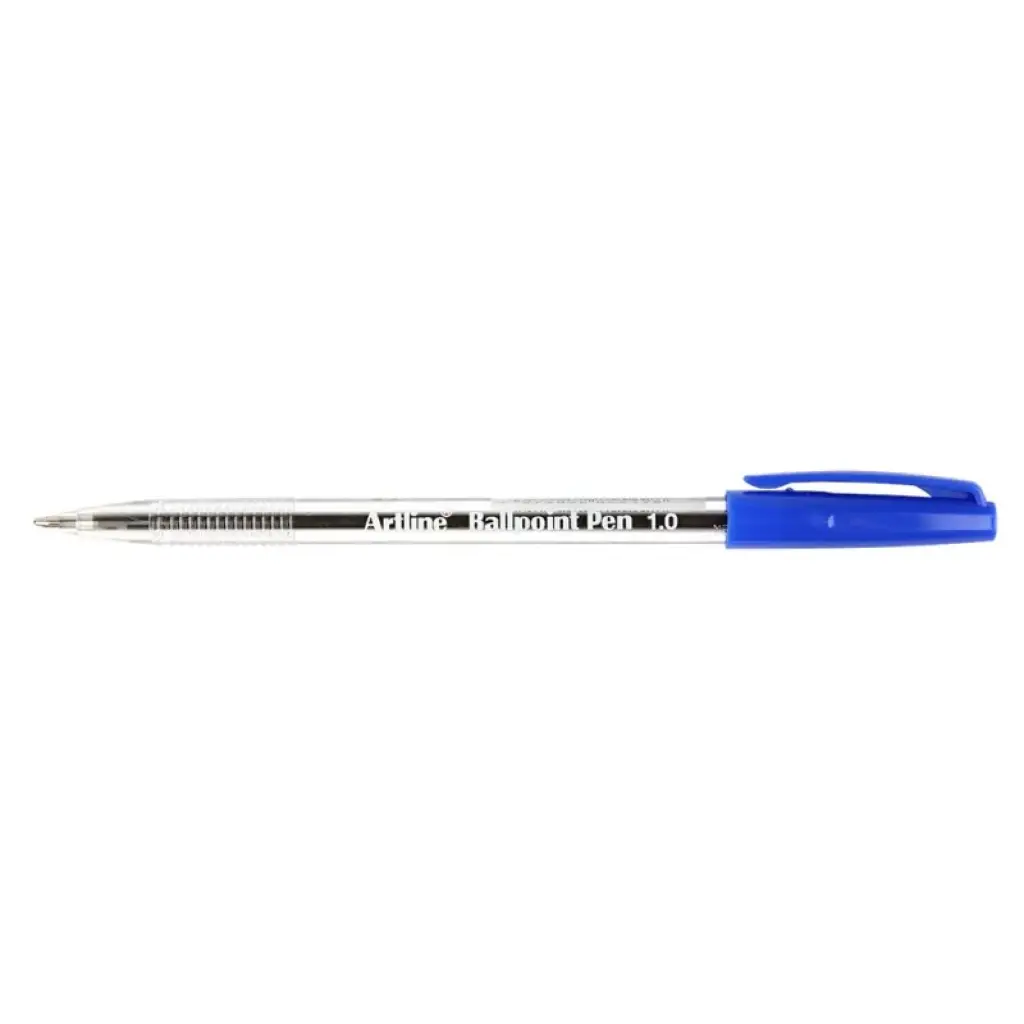 artline-capped-ballpoint-pen-clear-barrel-standard-dye-ink-ek-8210-blue.jpg