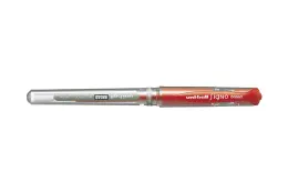 Uniball Uniclick Retractable Ballpoint Pen Colour BaRRel Liquid Gel Ink 0.7mm xsg-R7 - Red