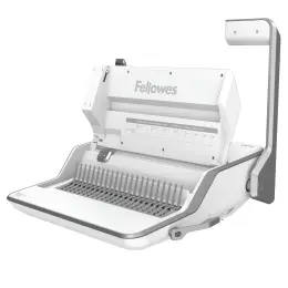 FELLOWES Lyra Binding Centre Punches 20 Sheets Binds 300 Sheets, 26/6 Stapler, 2 & 4 Hole Punch