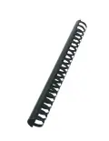 Ringbinding Elements Plastic A4 28mm 21 Loop 310605 (Each) - Black image