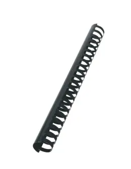 Ringbinding Elements Plastic A4 28mm 21 Loop 310605 (Each) - Black