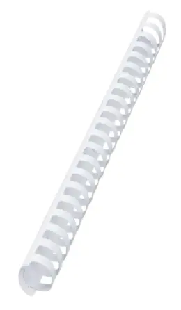 Ringbinding Elements Plastic A4 38mm 21 Loop 3107 (Each) - Black