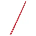 REXEL RingBinding Elements A4 8mm Plastic - Red image