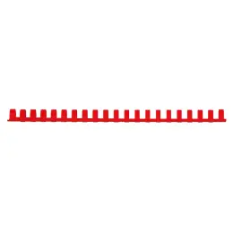Waltons Primeline 16mm Plastic Combo Binding Elements (Each) - XRed