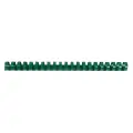 Waltons Primeline 20mm Plastic Combo Binding Elements (Each) - XGreen image