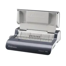 FELLOWES Quasar E Electric Comb Binder Punches 25 Sheets Binds 500 Sheets
