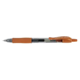 Pilot Retractable Gel Pen (0.7mm Fine) | BL-G2-7 (each) - Brown