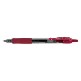 Pilot Retractable Gel Pen (0.7mm Fine) | BL-G2-7 (each) - Burgundy