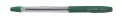 Pilot capped ballpoint pen rubber grip oil based ink BPS-GP-M (Per 1) - Green Fine image