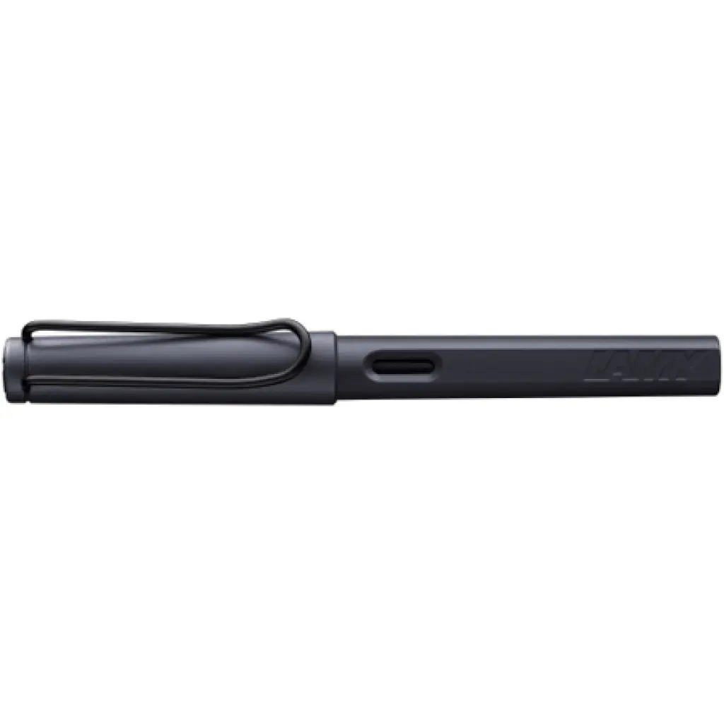 LAMY safari Fountain Pen, Blue ink (T10 BL refill) - Matt Black