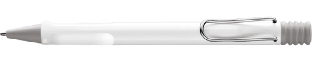 LAMY safari Ballpoint Pen, Black ink (M16 M refill) - White