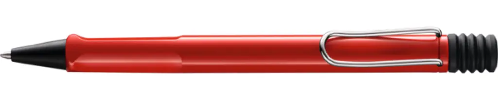 LAMY safari Ballpoint Pen, Black ink (M16 M refill) - Red