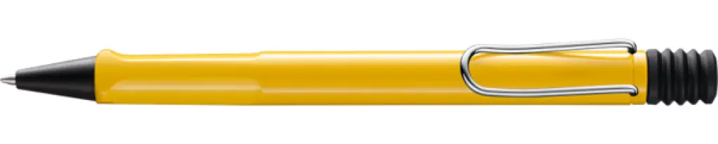 LAMY safari Ballpoint Pen, Black ink (M16 M refill) - Yellow