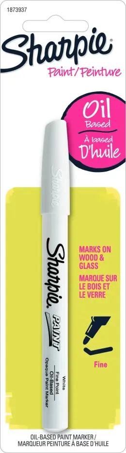 Sharpie Oil Paint Marker Fine Carded NS187393 - White