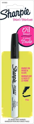 Sharpie Oil Paint Marker Fine Carded NS187393 - Black image