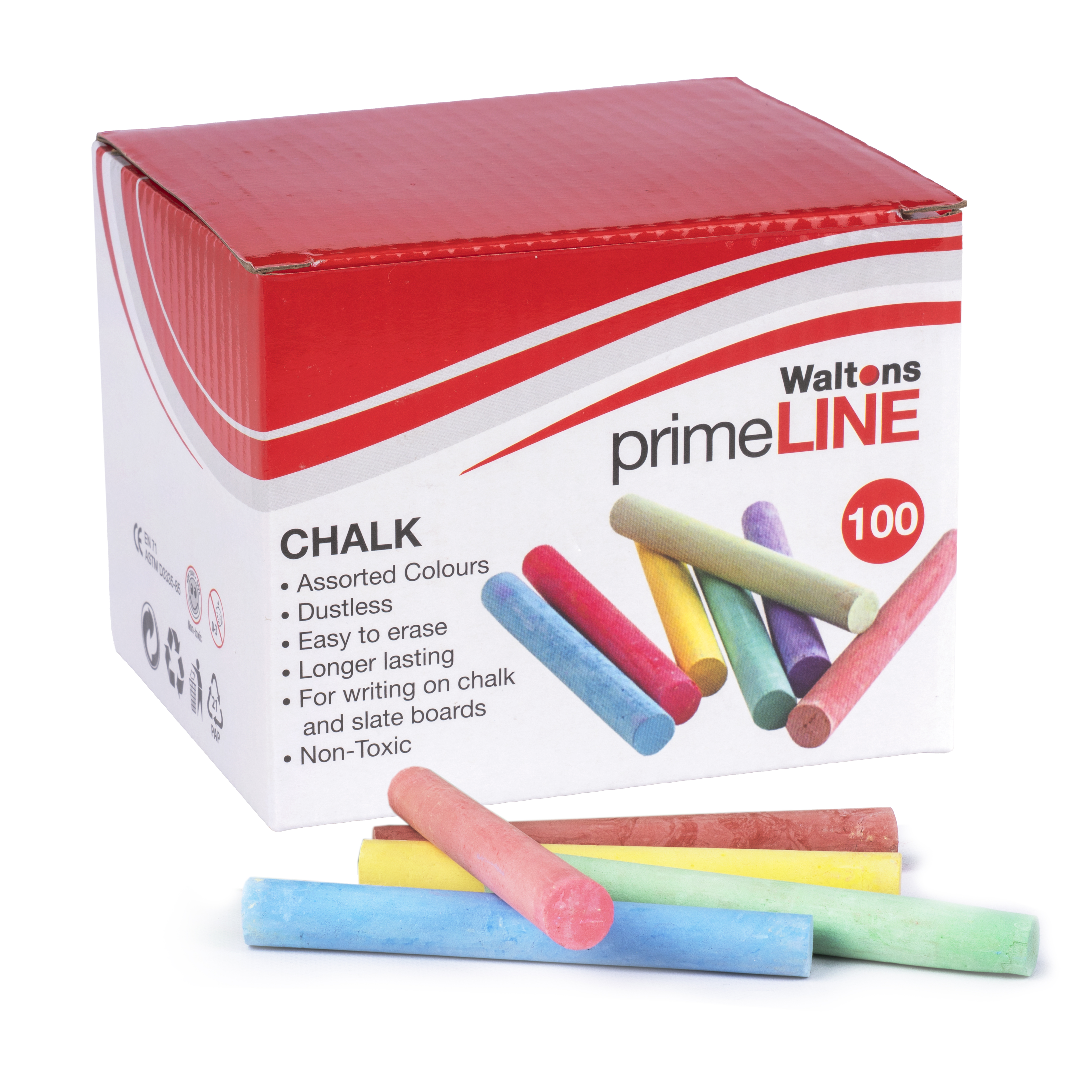 卸売　モール　100束セット（25色） 約10000本　モール Waltons Primeline Chalk Assorted Colours Pack of 100 | Waltons
