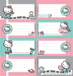 HELLO KITTY SELF-ADHESIVE BOOK LABELS 16s (HELLO KITTY CLUB)