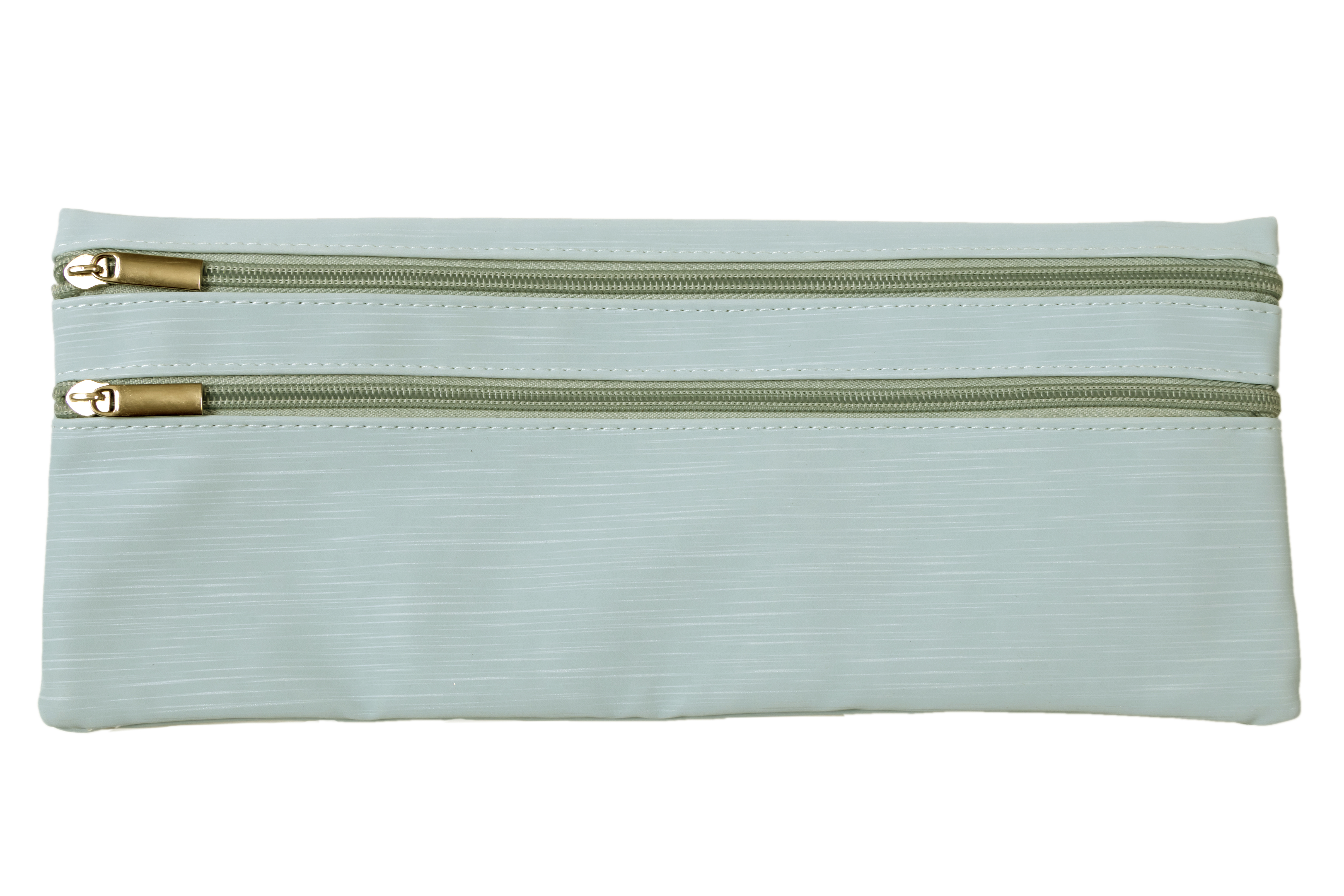 Kenzel 33cm DBL Zip Pencil Bag - Light Blue | Waltons