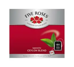 Five Roses Tea Tagged 100 per Pack 3008056