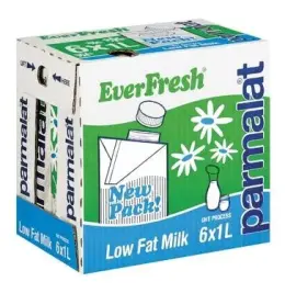 Parmalat Everfresh Long Life Milk Low Fat 1Lt 006561 (6x1L)