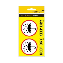 Tower Labels Keep Dry FKD81110S (Pack 30)