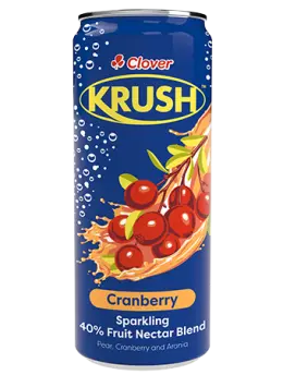 Clover Krush Sparkling Cranberry Pack 24