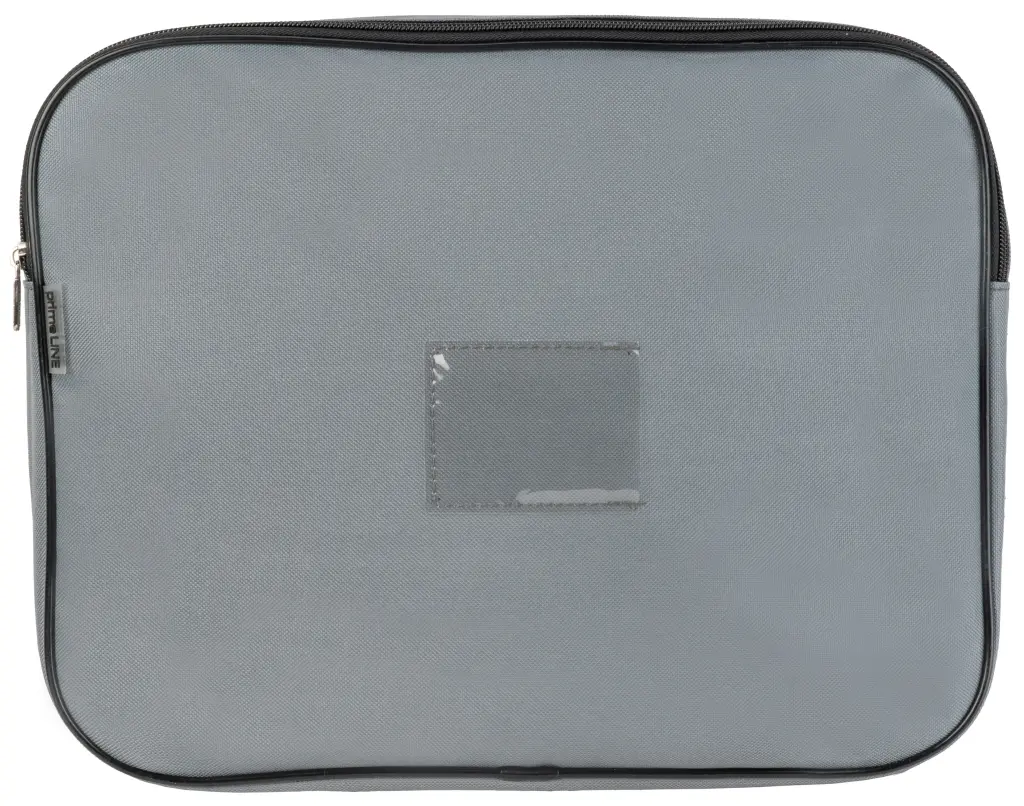 Waltons Primeline Colored Subject Sorter Bag - Grey