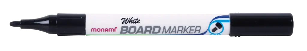 Monami Whiteboard Marker Fine (Each) - Black