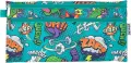 Waltons Primeline Double Zip 33cm Pencil Case Wp70 (Each) - Pop Art image