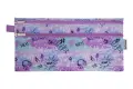 Waltons Primeline Double Zip 33cm Pencil Case Wp70 (Each) - Pastels image