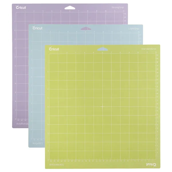 Cricut Maker 3 マットセット、その他素材付き Cricut Explore/Maker LightGrip-Standard-StrongGrip Machine Mat