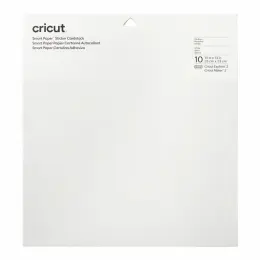 Cricut Smart Sticker Cardstock 33x33cm 10 sheets - White