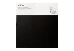 Cricut Smart Sticker Cardstock 33x33cm 10 sheets - Black
