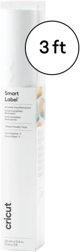 Cricut Permanent Smart Vinyl Write Transparent CC 2009447 (Each) - Clear